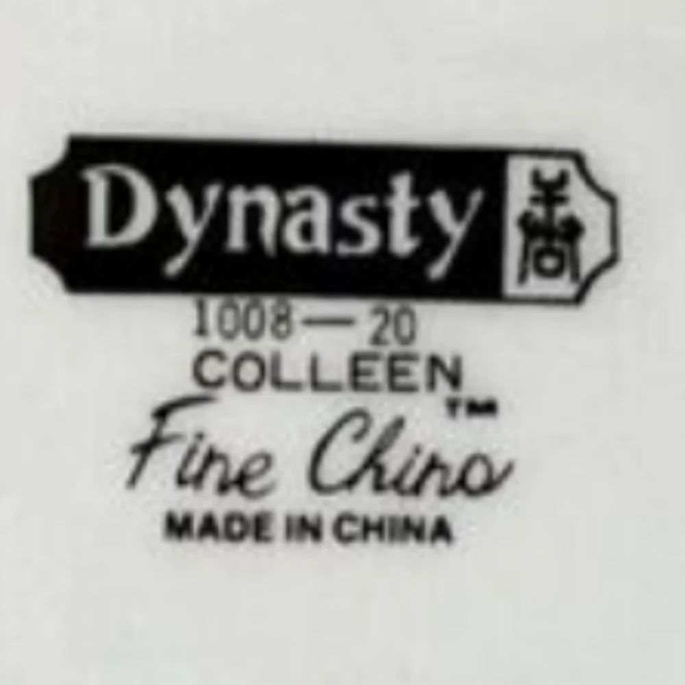 Dynasty Fine China Colleen 1008-20 Lot Of 4 Dinner Plates 8